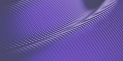 Purple ripple graphic