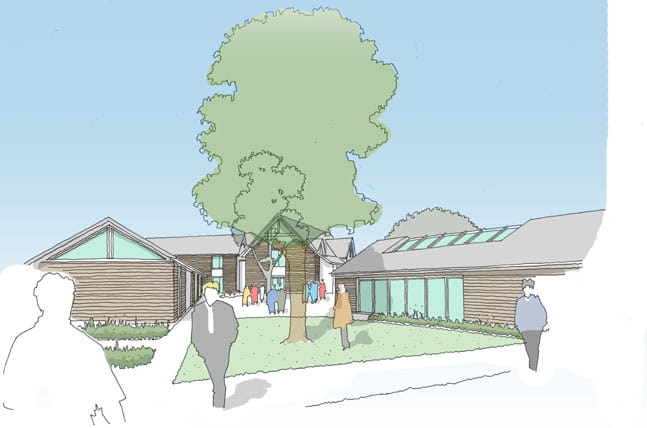 Islamabad Education Campus classrooms sketch