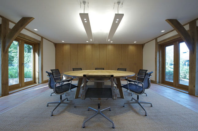 Rooksnest Estate staff facilities meeting room