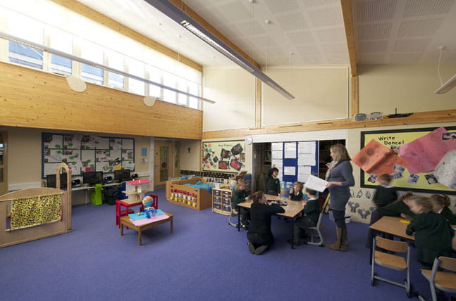 St. Finian's Primary School classroom