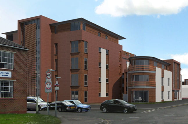 Sterling Industrial Estate Residential Development, Newbury, Berkshire