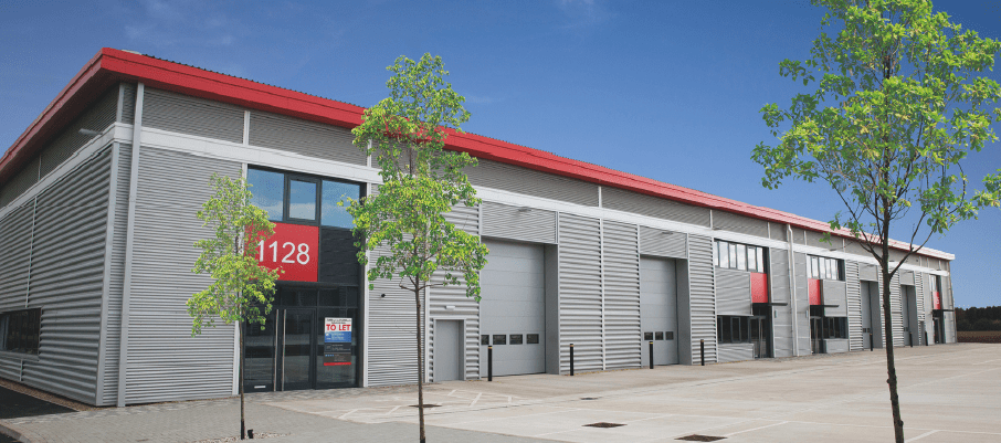 Close up image of Silverstone Business Park