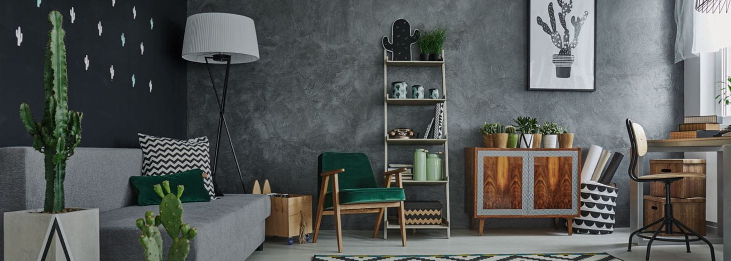 Interesting living room