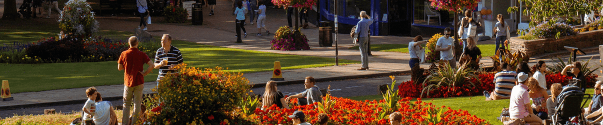 Residential area in Harrogate