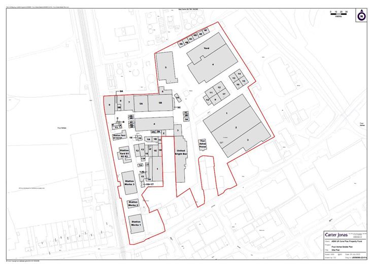 25,018 to 91,814 Sq Ft , Four Ashes Industrial Estate, Units 123  WV10 - Available