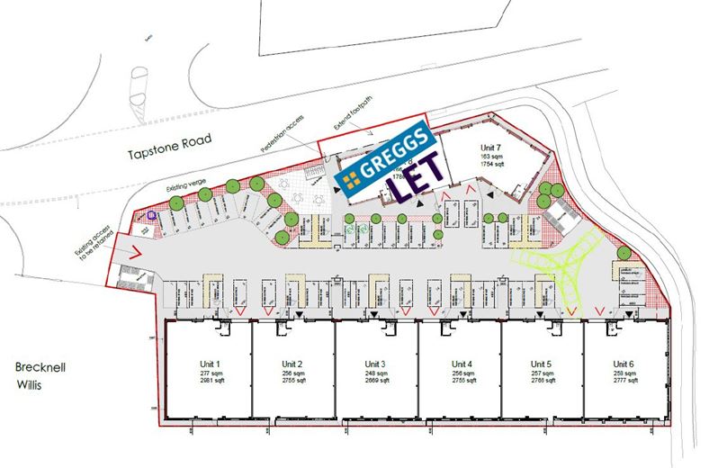 163 to 277 Sq M , Units 1-8, Tapstone Road TA20 - Available