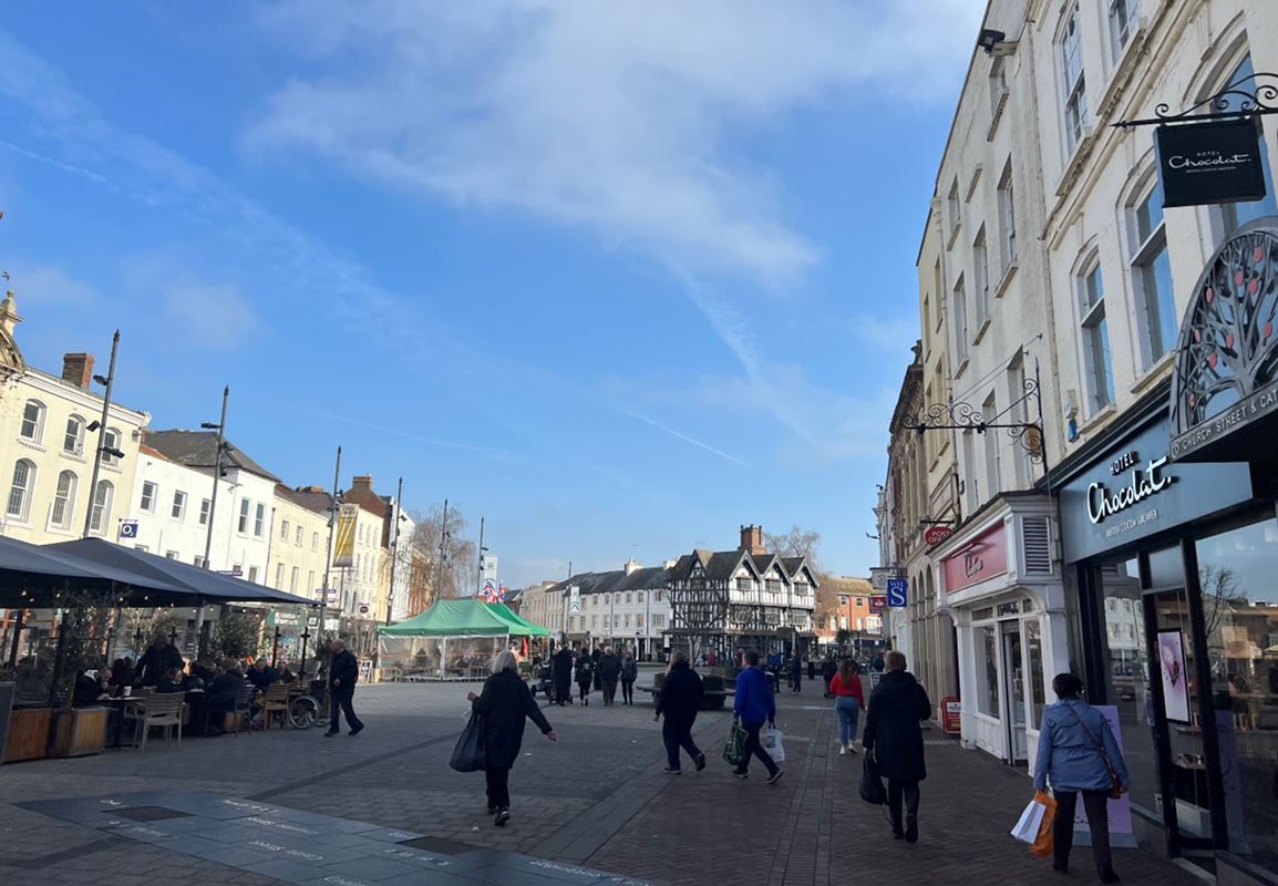 4,349 Sq Ft , 16 St. Peters Street HR1 - Available