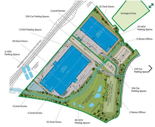 736,487 Sq Ft , G-Park, Corkscrew Lane LE65 - Available