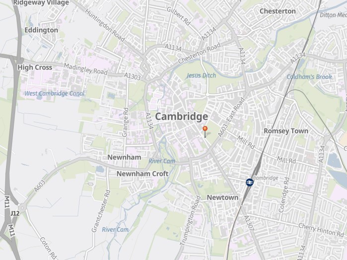 996 Sq Ft , Suite 1 First Floor, 61 Regent Street CB2 - Available