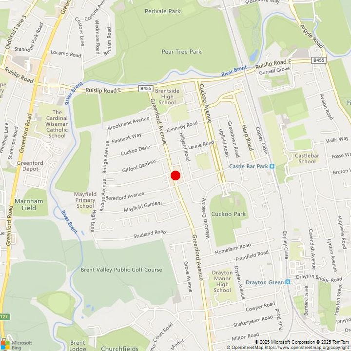 807 Sq Ft , 337 Greenford Avenue W7 - Available