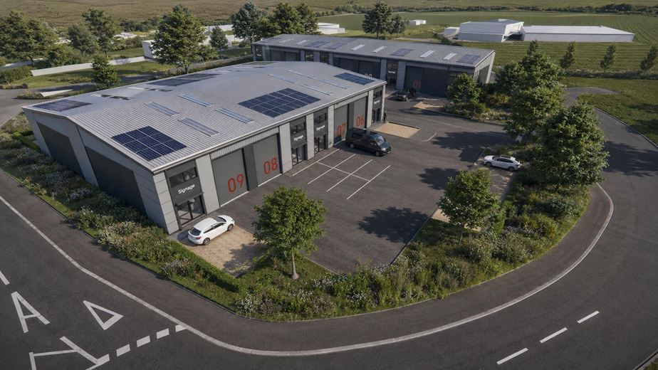 1,410 to 15,327 Sq Ft , Proposed Industrial Units , The Shade CB7 - Available