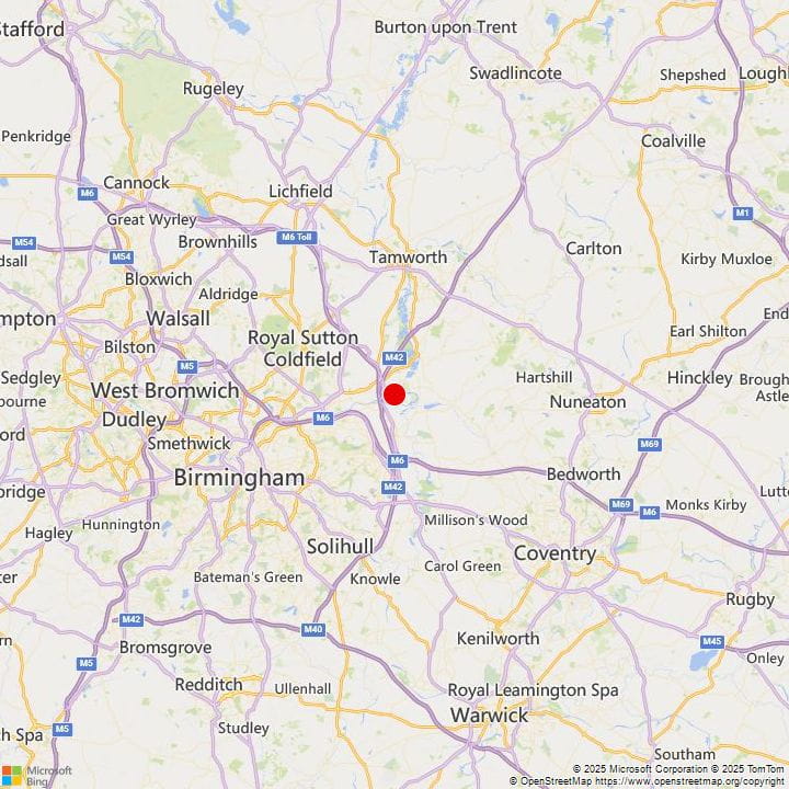 2.5 acres , Land Off Rowan Way, Hams Hall Distribution Park B46 - Available