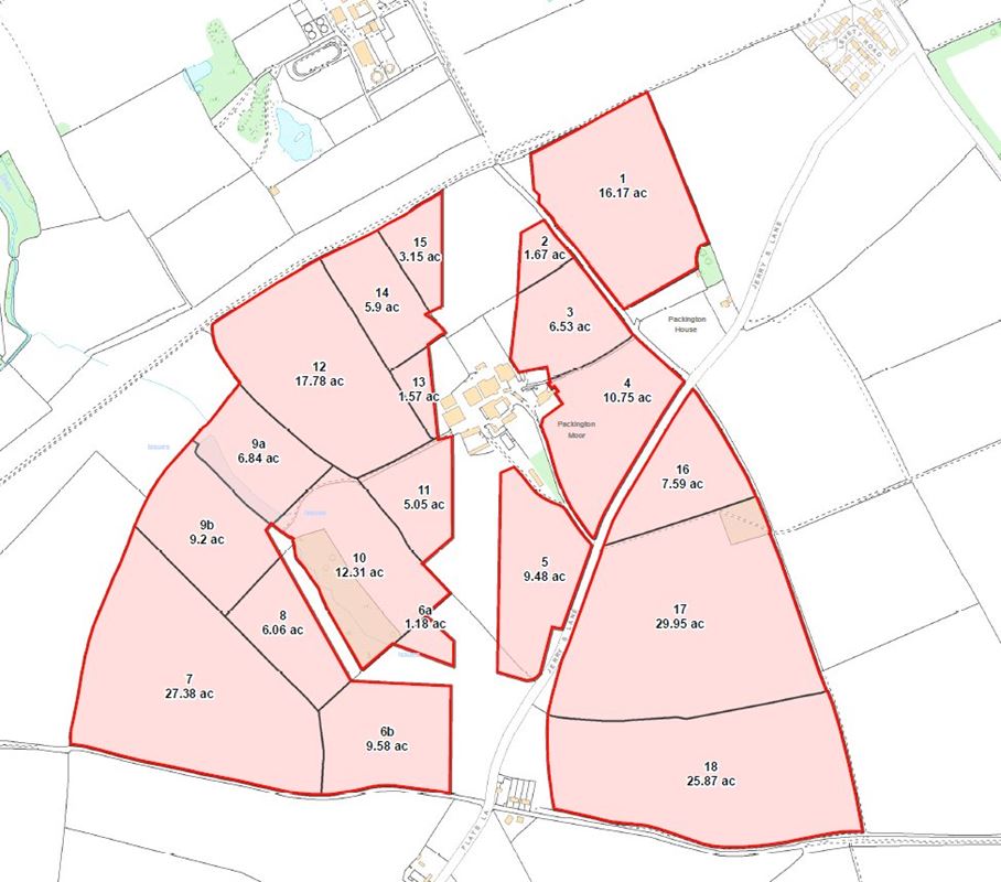 214 acres Land, Jerrys Lane, Lichfield WS14 - Available