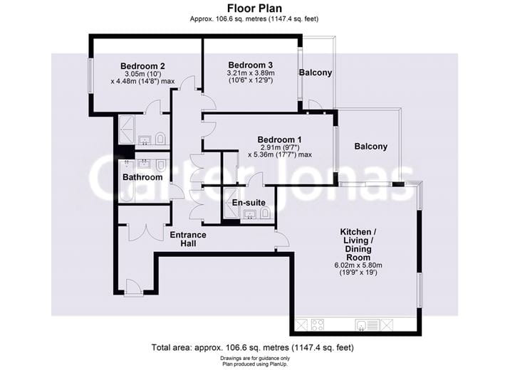3 bedroom flat, Harrison Drive, Cambridge CB2 - Available