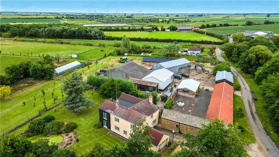 7.1 acres House, Sidings Farm, Fen Road PE28 - Available