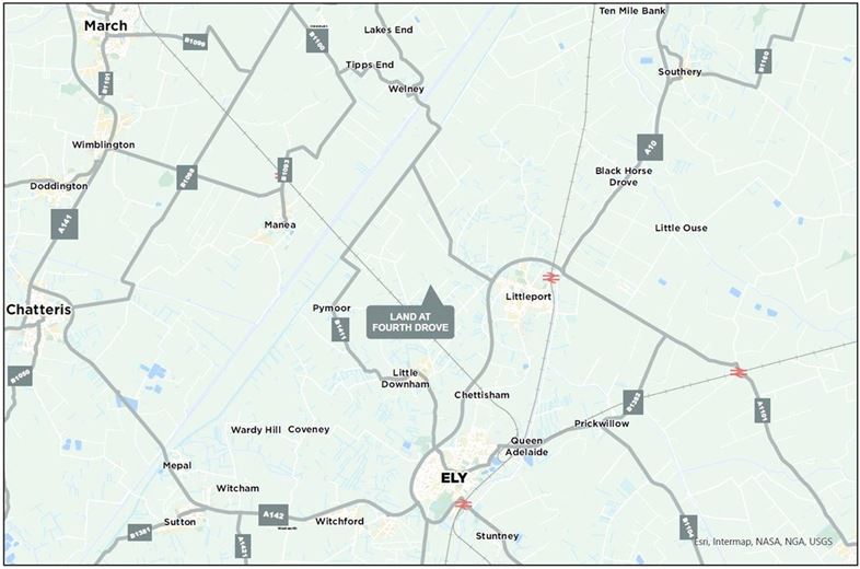 6.5 acres Land, Little Downham, Ely CB6 - Sold