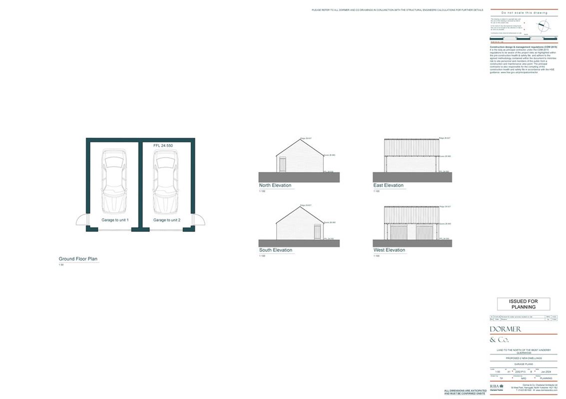  bedroom development plot, Land To The North Of The B6267, Ainderby Quernhow YO7 - Sold
