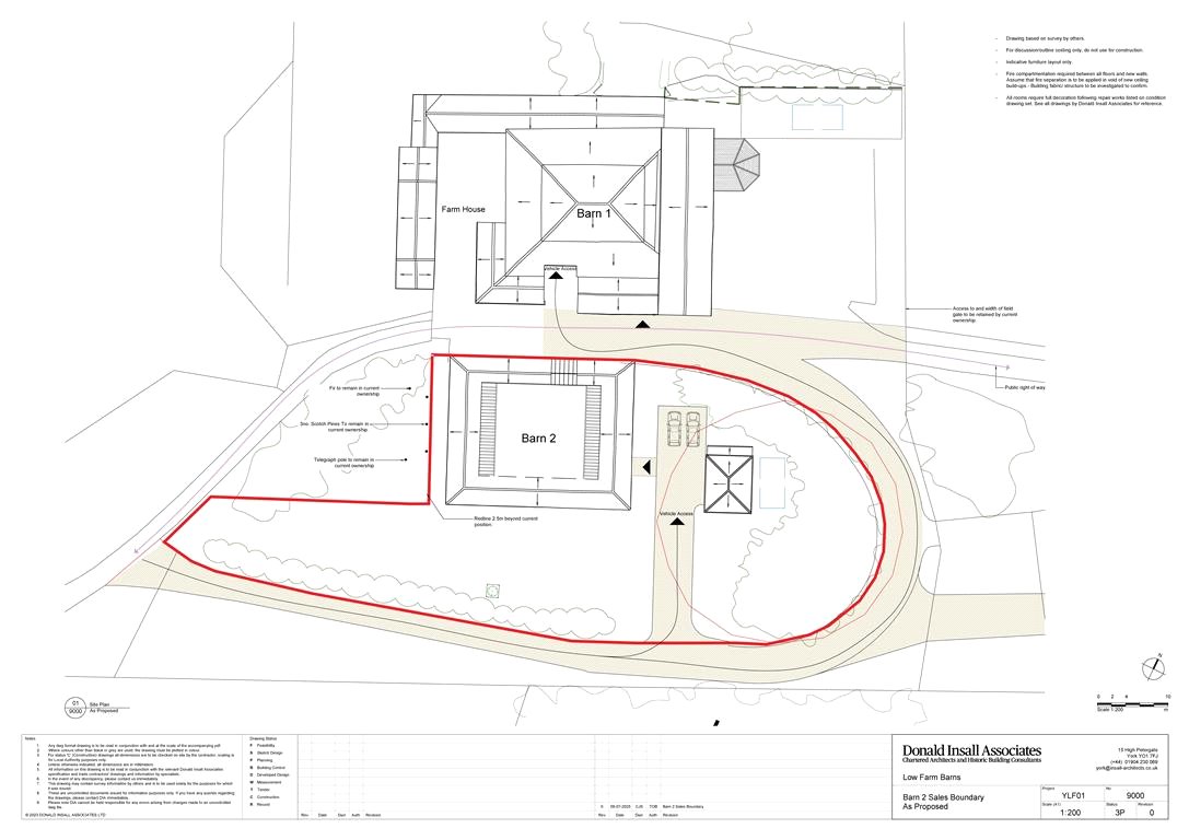  bedroom house, Barn 2, Low Farm Barns, Thorpe Underwood YO26 - Available