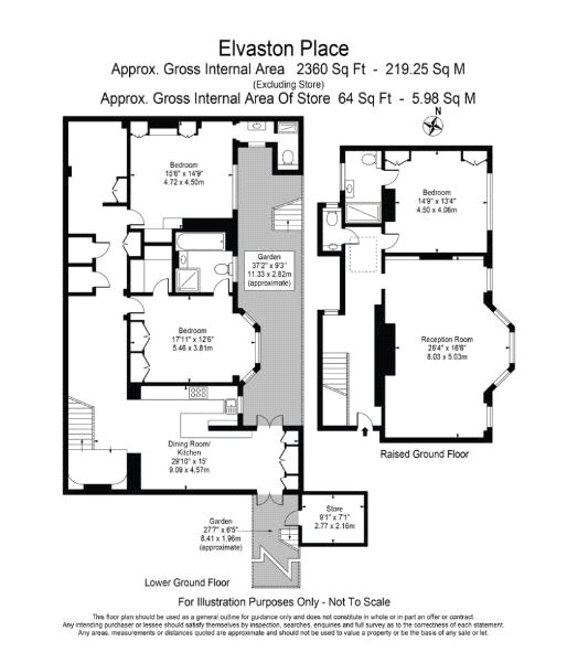 4 bedroom maisonette, Elvaston Place, South Kensington SW7 - Available