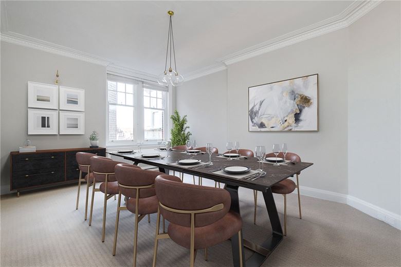 3 bedroom flat, York House Place, Kensington W8 - Available