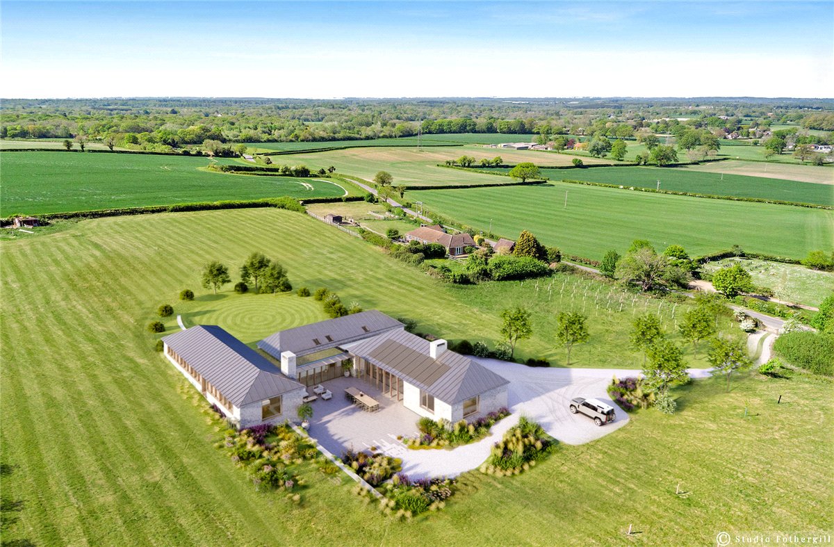 bedroom development plot, Ecchinswell Road, Kingsclere RG20 - Available