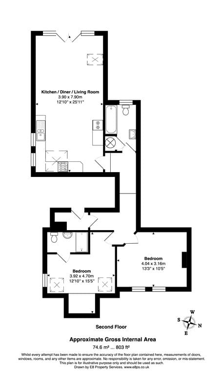 Flat C Floorplan