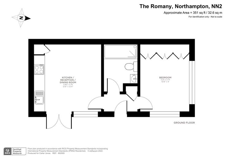 1 bedroom flat, Kingsley Road, Northampton NN2