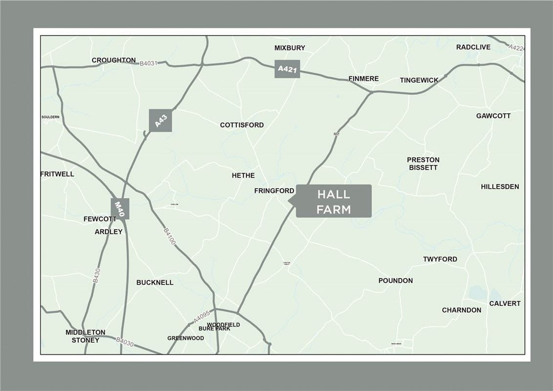 9.5 acres Farm, Main Street, Fringford OX27 - Sold