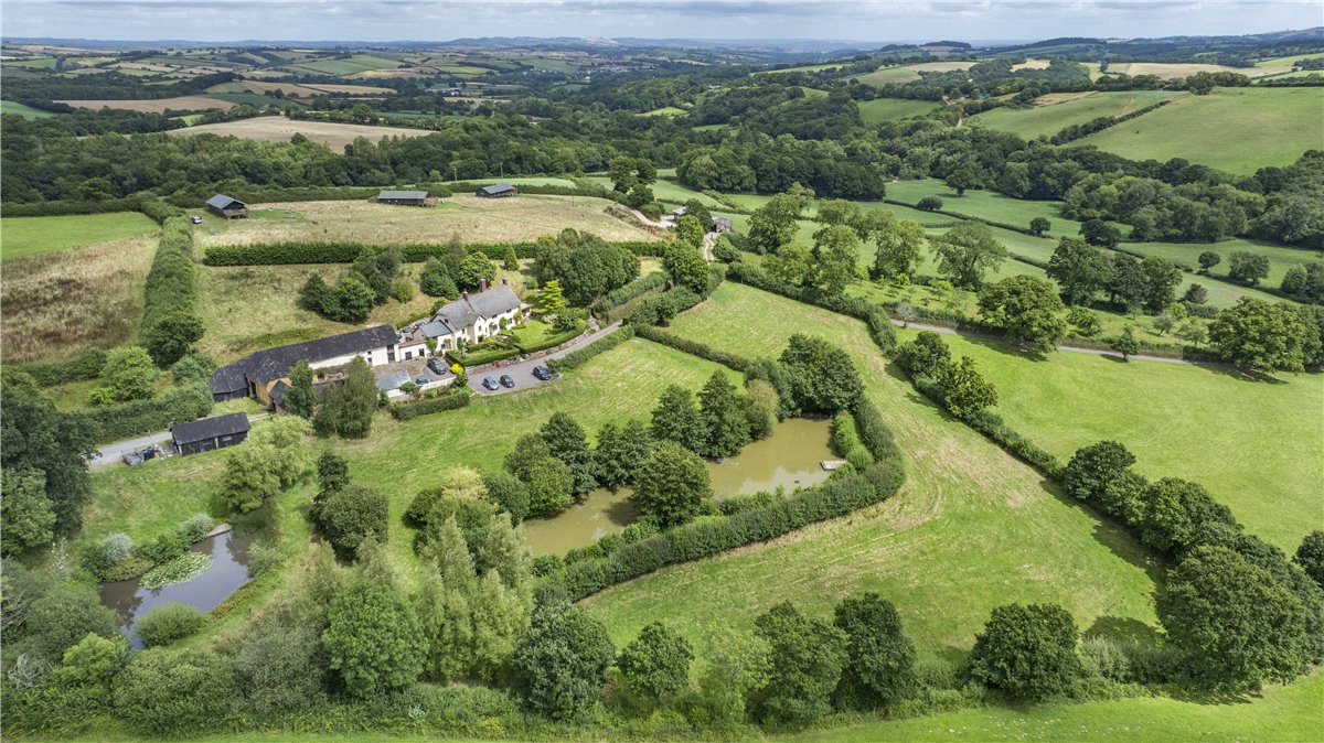 35.8 acres House, Great Heale, Yeoford EX17 - Sold STC