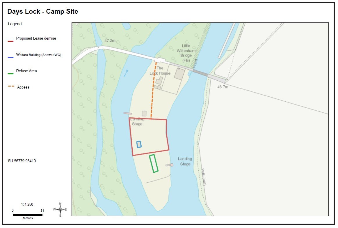  Land, Days Lock, Little Wittenham OX14 - Available