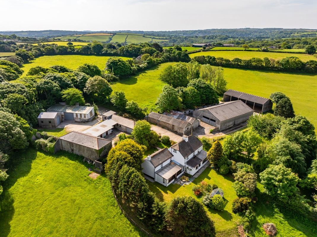 49.5 acres Farm, Tresamble, Gwennap TR16 - Sold