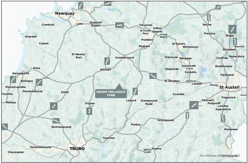 5 bedroom house, Ladock, Truro TR2 - Available