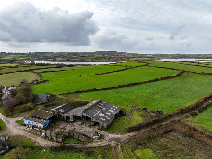 124.3 acres Farm, Carnmenellis, Nr Stithians TR16 - Available