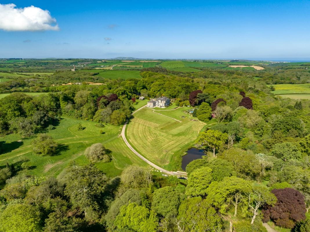 60.4 acres House, Zelah, Truro TR4 - Available