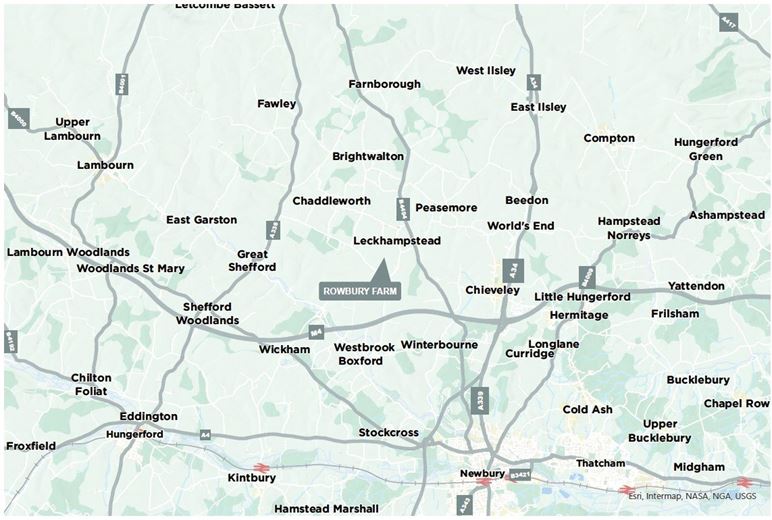 3 bedroom house, Leckhampstead, Newbury RG20 - Sold STC