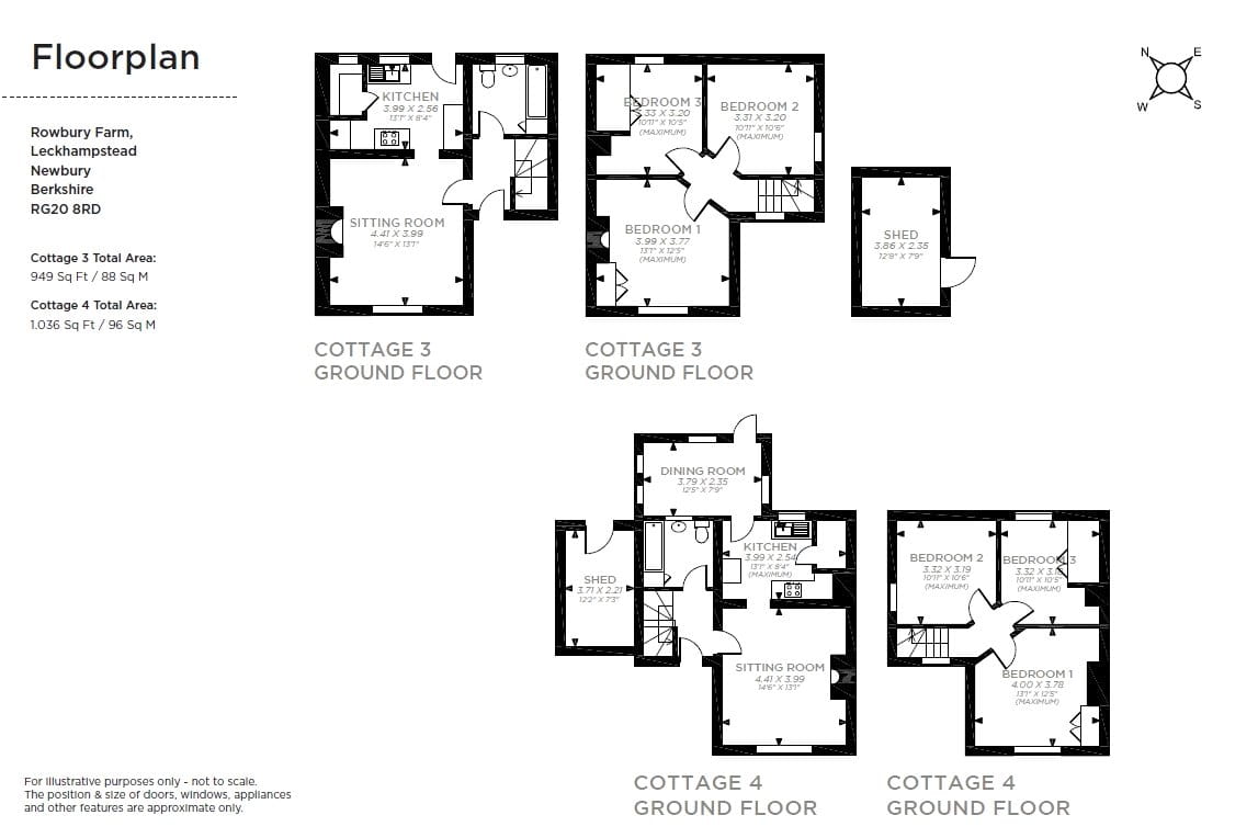3 bedroom house, Leckhampstead, Newbury RG20 - Sold STC